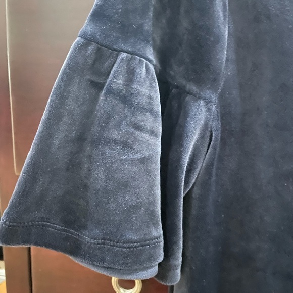 Loft, navy velvet looking material. - Picture 3 of 3